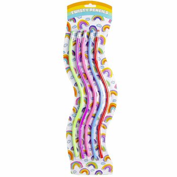 Σετ 5 Τεμαχίων Λυγιζόμενα Μολύβια Twisty XL σε Κάρτα (10 τεμ.)