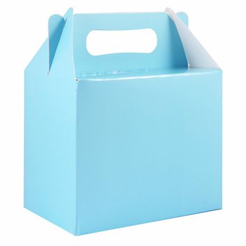 ΚΟΥΤΙ ΓΙΑ ΚΕΡΑΣΜΑΤΑ ΧΡΩΜΑ: ΓΑΛΑΖΙΟ 14x18x10 Cm. (12 τεμ.)