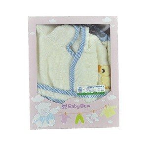Παιδικό Μπουρνούζι BABY BOW Κίτρινο / Μπλε