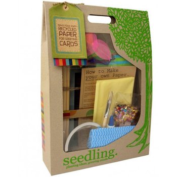 Σετ Δημιουργίας SEEDLING - Φτιάξτε τις δικές σας ευχετήριες κάρτες από ανακυκλωμένο χαρτί