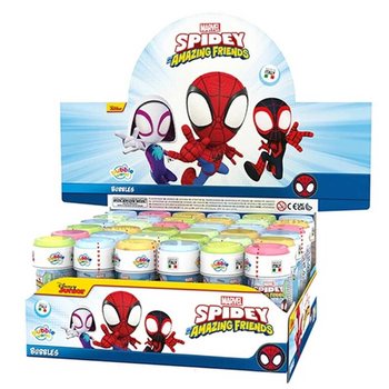 Σαπουνόφουσκες Spidey Spiderman Amazing Friends - 60ml - Display (36 τεμ.)