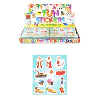 FUN STICKERS &ndash; &Sigma;&Chi;&Epsilon;&Delta;&Iota;&Omicron;: SINTERKLAAS (120 &tau;&epsilon;&mu;.)