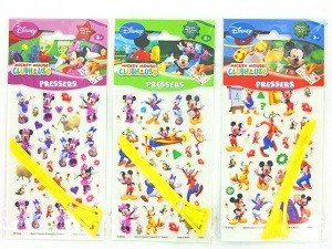 ΑΥΤΟΚΟΛΛΗΤΑ ΤΡΙΒΗΣ DISNEY MICKEY MOUSE (24 τμχ.)