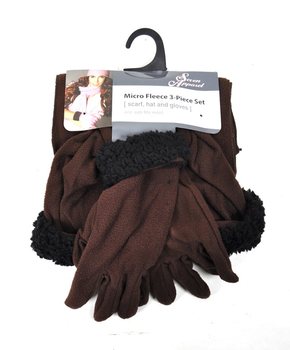 ΣΕΤ MICRO FLEECE 3 ΤΕΜΑΧΙΩΝ ΚΑΦΕ