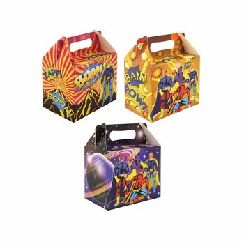 ΚΟΥΤΙ ΜΕΝΟΥ – SUPER HERO – 14 x 9,5 x 18 cm (24 τμχ)