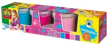 Ses Δακτυλομπογιές Girly, Σετ 4x150ml (1 τεμ.)