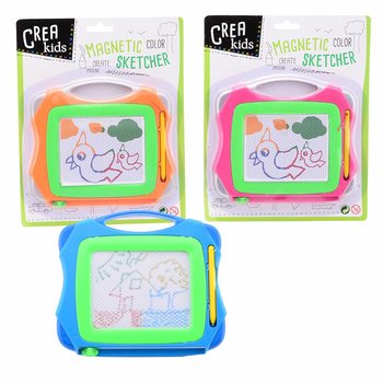 CREA KIDS - Μαγνητικός Πίνακας Ζωγραφικής με Χρώματα (12 τεμ.)