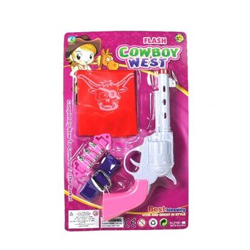 Σετ Cowgirl για Κορίτσια με Φως και Ήχο (6 τεμ.)