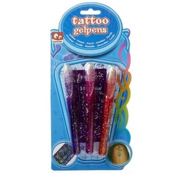 3 Στυλό Gel για Τατουάζ σε Κάρτα (12 τεμ.)