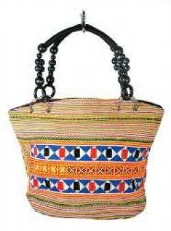 Κωδ: 97735 - Τσάντα B-FAIR Beads με μαύρες χάντρες (1 τμχ)