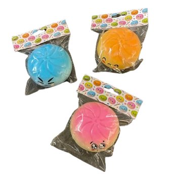 RAGE - Squishy Dumplings &Mu;&Epsilon;&Gamma;&Alpha;&Lambda;&Omicron; (&Delta;&iota;&alpha;&sigma;&tau;. 9 x 9 x 4 &epsilon;&kappa;.) - Viral 2026 Fidget Toy - &Mu;&Epsilon; HEADER CARD (24 &tau;&mu;&chi;.)