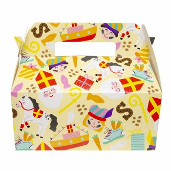 MENUBOX SINTERKLAAS - 22.5 x 12 x 9.5 Cm. (24 &tau;&mu;&chi;.)