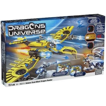 MEGA BLOKS DLUXE DUAL-BLAST ΚΥΝΗΓΟΣ ΔΡΑΚΩΝ