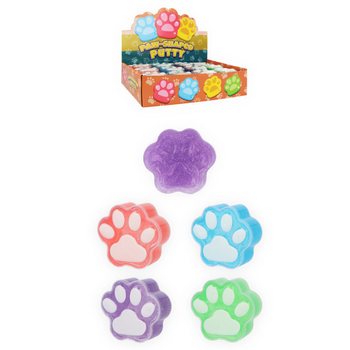 Slime Πατούσα Σκύλου - Paw Shaped Putty (24 τεμάχια)