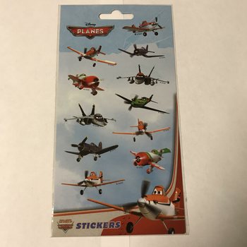 Φύλλο με αυτοκόλλητα: DISNEY PLANES, Διαστ. 20 x 10 εκ. (10 τμχ)