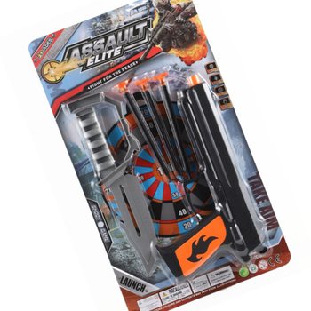 ASSAULT ELITE - Πιστόλι με Βέλη Βεντούζας και Μαχαίρι (6 τμχ.)