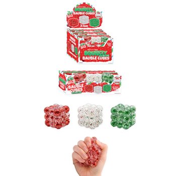 &Sigma;&epsilon;&tau; &Kappa;ύ&beta;&omega;&nu; &Sigma;&tau;&rho;&epsilon;&sigmaf; Squeezy Glitter Bauble - &Sigma;&epsilon;&tau; 3 &Tau;&mu;&chi; - &Mu;&epsilon; &Gamma;έ&mu;&iota;&sigma;&eta; Sugar - &Sigma;&epsilon; Display (6 &Sigma;&epsilon;&tau;)