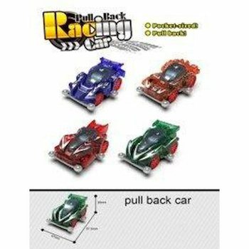Κουρδιστά Αγωνιστικά Αυτοκινητάκια Pull Back Mix (48 τμχ.)