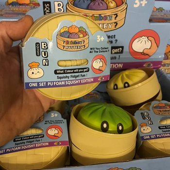 RAGE - Squishy Bun Dumplings &Mu;&Epsilon;&Gamma;&Alpha;&Lambda;&Alpha; - ONE SET PU FOAM SQUISHY EDITION (12 &tau;&epsilon;&mu;.)