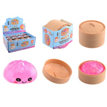 RAGE - Squishy SUGAR EDITION Bun Dumplings &Mu;&Iota;&Kappa;&Rho;&Omicron; (5.3 x 5.3 x 4.1 Cm) Viral 2026 Fidget Toy (24 &tau;&epsilon;&mu;.)