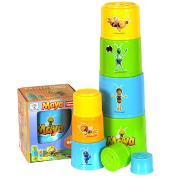 ΜΑΓΙΑ Η ΜΕΛΙΣΣΑ ΠΥΡΓΟΣ ΜΕ ΚΥΒΟΥΣ FUNNY TOWER (6 τμχ.)