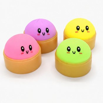 RAGE - &Mu;ί&nu;&iota; Squishy Dumpling &Psi;&omega;&mu;ά&kappa;&iota; (&Delta;&iota;&alpha;&sigma;&tau;. 5.5 x 5.5 x 3 Cm) - Viral 2026 Fidget Toy (24 &tau;&mu;&chi;.)