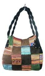 ΤΣΑΝΤΑ PATCHWORK B-FAIR ΜΙΚΡΗ ΜΑΥΡΗ (1 τεμ)