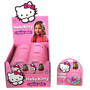 HELLO KITTY ΑΣΤΕΙΑ ΚΛΙΠ ΜΑΛΛΙΩΝ ΣΕ DISPLAY (35 τμχ.)