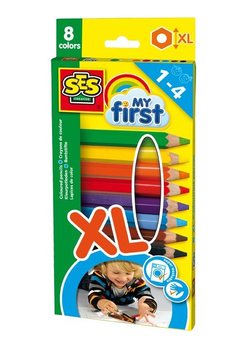 SES Creative My First - Ξυλομπογιές XL (8 τμχ.)