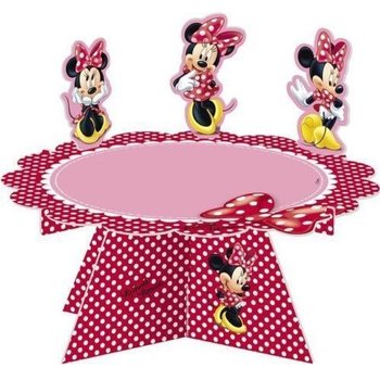 DISNEY MINNIE MOUSE ΒΑΣΗ ΓΙΑ ΤΟΥΡΤΑ (2 τμχ.)