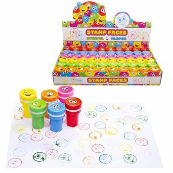 ΣΦΡΑΓΙΔΕΣ SMILEY / ΧΑΡΟΥΜΕΝΑ ΠΡΟΣΩΠΑ ΣΕ DISPLAY (60 τεμ.)