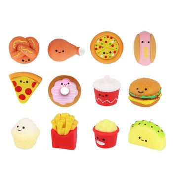 Squishy Fast Food &gamma;&iota;&alpha; &Lambda;&alpha;&chi;&epsilon;&iota;&omicron;&phi;ό&rho;&omicron; - &Phi;&iota;&gamma;&omicron;ύ&rho;&epsilon;&sigmaf; &sigma;&epsilon; Display (60 &tau;&mu;&chi;.)