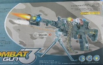 Παιχνίδι Υποπολυβόλο Combat με Ήχο και Φως - 56 cm