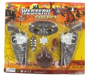 Σετ Παιχνιδιού Western Cowboy (6 τμχ.)