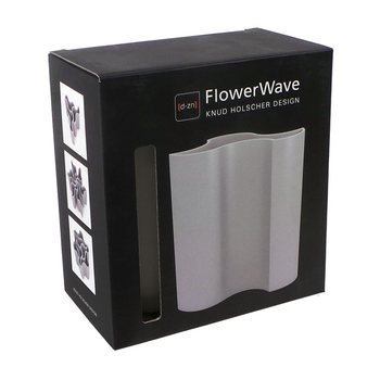 D-ZN - Βάζο Λουλουδιών FLOWERWAVE - Λευκό (1 τεμ.)