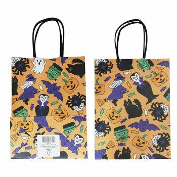 &Chi;ά&rho;&tau;&iota;&nu;&epsilon;&sigmaf; &Sigma;&alpha;&kappa;&omicron;ύ&lambda;&epsilon;&sigmaf; &Delta;ώ&rho;&omicron;&upsilon; Halloween 16x9x22 cm (12 &tau;&mu;&chi;.)