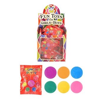 Πηλός Αναπήδησης (Bouncing Putty) σε Σακουλάκια Δώρου (60 τμχ.)