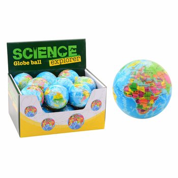 SCIENCE EXPLORER - Μπάλα Υδρόγειος Σφαίρα από Αφρώδες Υλικό Ø6 cm (18 τμχ σε display)