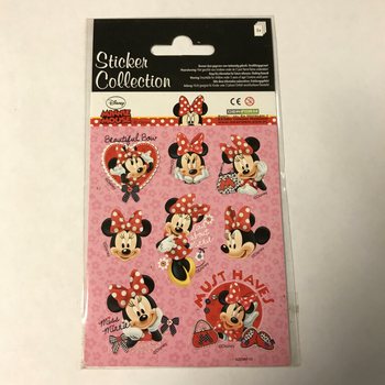 Αυτοκόλλητα Disney Minnie Mouse - 16 x 9 cm (10 σετ)