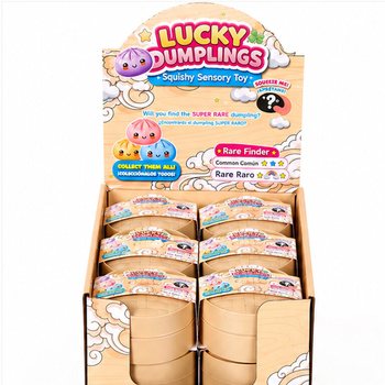 RAGE - LUCKY DUMPLINGS - Squishy Bun Dumplings &Mu;&Epsilon;&Gamma;&Alpha;&Lambda;&Omicron; &Delta;&iota;&alpha;&sigma;&tau;. 8.5 x 8.5 x 4.8 &epsilon;&kappa;. - &Sigma;&Epsilon; DISPLAY (12&tau;&mu;&chi;.)