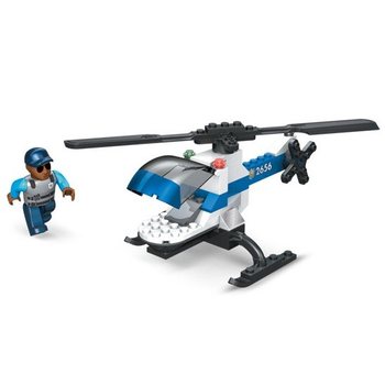 MEGA BLOKS - 2413 POLICE FORCE CHOPPER &Alpha;&sigma;&tau;&upsilon;&nu;&omicron;&mu;&iota;&kappa;ό &Epsilon;&lambda;&iota;&kappa;ό&pi;&tau;&epsilon;&rho;&omicron; (2 &tau;&epsilon;&mu;.)