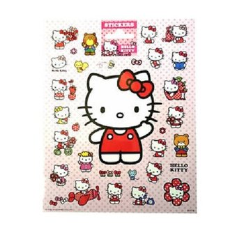 Μεγάλα Φύλλα Αυτοκόλλητων Hello Kitty, 20x16 cm (10 τμχ)