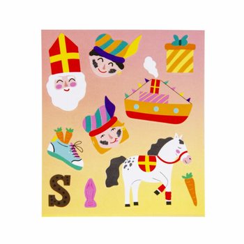 &Alpha;&upsilon;&tau;&omicron;&kappa;ό&lambda;&lambda;&eta;&tau;&alpha; Fun Stickers - &Mu;&omicron;&nu;&tau;έ&lambda;&omicron;: Sinterklaas / Ά&gamma;&iota;&omicron;&sigmaf; &Nu;&iota;&kappa;ό&lambda;&alpha;&omicron;&sigmaf; (120 &tau;&epsilon;&mu;.)
