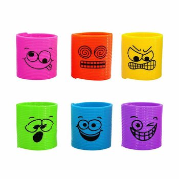 Μίνι Ελατήρια Funny Faces Ø3.5 cm (6 τμχ.)