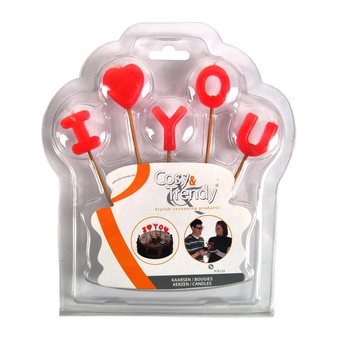 KEΡΙΑ I LOVE YOU ΣΕ ΚΑΡΤΑ BLISTER (12 τμχ.)