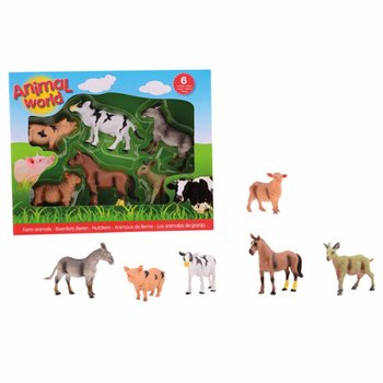ANIMAL WORLD - &Sigma;&Epsilon;&Tau; &Pi;&Alpha;&Iota;&Chi;&Nu;&Iota;&Delta;&Iota;&Omicron;&Upsilon; &Mu;&Epsilon; 6 &Phi;&Iota;&Gamma;&Omicron;&Upsilon;&Rho;&Epsilon;&Sigma; &Zeta;&Omega;&Omega;&Nu; &Tau;&Eta;&Sigma; &Phi;&Alpha;&Rho;&Mu;&Alpha;&Sigma; (1 &tau;&epsilon;&mu;.)
