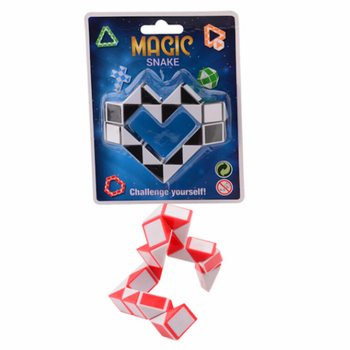 MAGIC SNAKE - 3D ΤΡΙΣΔΙΑΣΤΑΤΟ ΦΙΔΙ ΠΑΖΛ ΣΕ ΚΑΡΤΑ (24 τμχ.)