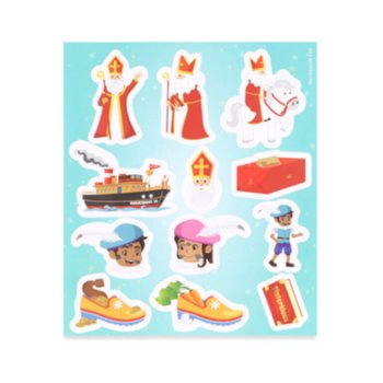 FUN STICKERS &ndash; &Sigma;&Chi;&Epsilon;&Delta;&Iota;&Omicron;: SINTERKLAAS (120 &tau;&epsilon;&mu;.)