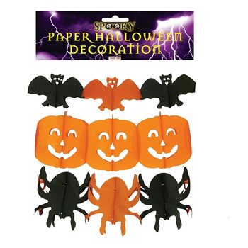 Μιξ Διακοσμητικές Γιρλάντες Halloween – 300 εκ. (6 τμχ.)