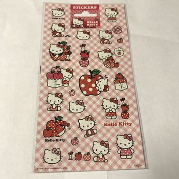 ΑΥΤΟΚΟΛΛΗΤΑ: HELLO KITTY, Διαστ. 20 x 10 εκ. (10 τμχ.)